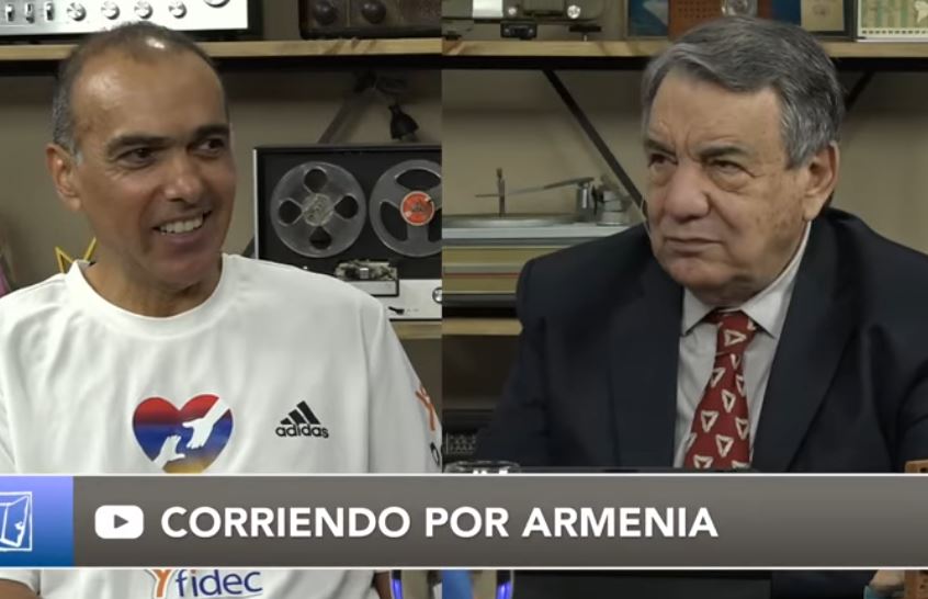 VIDEO: ENTREVISTA AL DR. PABLO ELMASSIAN SOBRE SU MARATÓN POR ARMENIA.