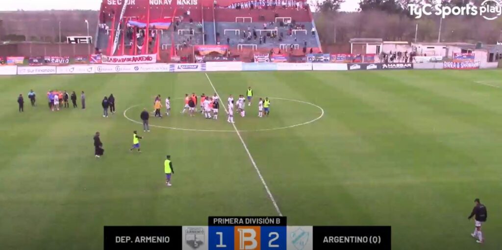 VIDEO: DEPORTIVO ARMENIO 1 – ARGENTINO DE QUILMES 2.