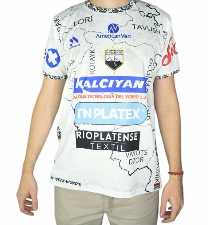 AHORA PODÉS COMPRAR LAS CAMISETAS DE DEPORTIVO ARMENIO DESDE GUÍA ARMENIA MENC.