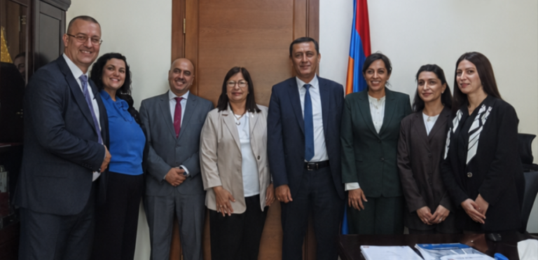 EN EREVÁN, DELEGACIÓN EDUCATIVA DE ANEP Y UGAB URUGUAY MANTIENE REUNIONES DE COOPERACIÓN CON AUTORIDADES ARMENIAS.