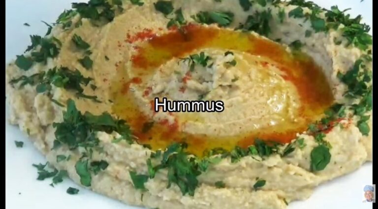 VIDEO: RECETA DE HUMMUS, MOUSSE DE GARBANZOS – POR DIANA BOUDOURIAN.