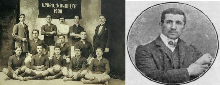 ARMENIOS EN LOS ORÍGENES DEL FÚTBOL TURCO – BALTA LIMAN, FUNDADO EN 1905 POR SHAVARSH KRISSIAN, DERROTÓ 5-0 AL GALATASARAY.