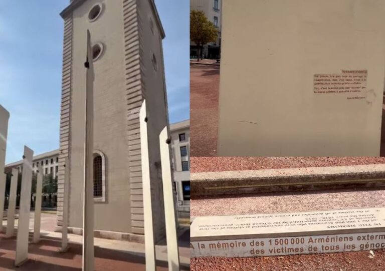 VIDEO: MEMORIAL DEL GENOCIDIO ARMENIO EN LYON, FRANCIA – POR ANA ARZOUMANIAN.