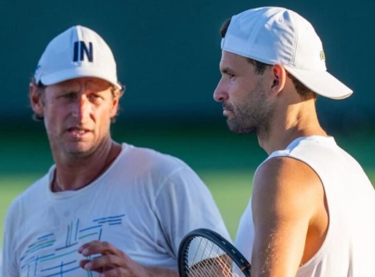 TENIS: GRIGOR DIMITROV EXPLICA CÓMO DAVID NALBANDIAN TRANSFORMÓ SU MENTALIDAD EN WIMBLEDON.