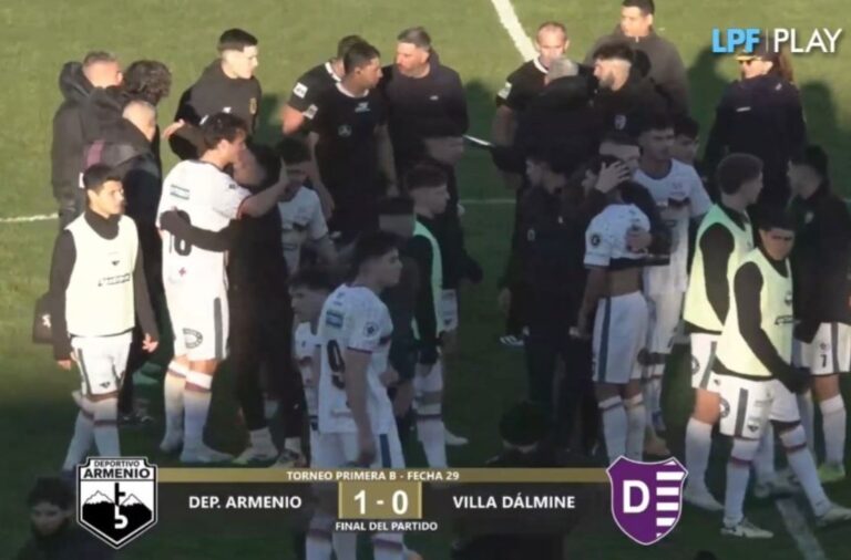DEPORTIVO ARMENIO DERROTÓ A VILLA DÁLMINE 1 – 0.