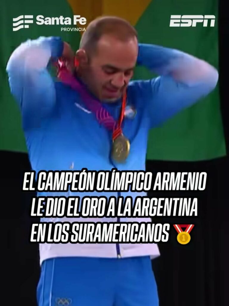 VIDEO:EL LUCHADOR ARSEN JULFALAKYAN, CAMPEÒN DEL MUNDO Y MEDALLISTA OLÌMPICO ARMENIO GANÒ EL ORO PARA ARGENTINA EN LOS JUEGOS SURAMERICANOS.