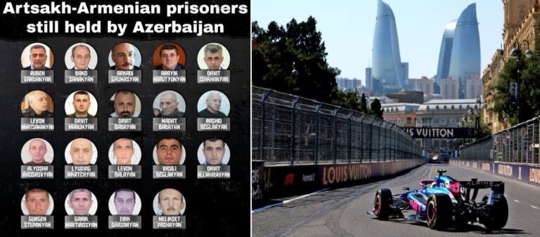 TRAS LIBERACIÓN DE PRISIONERO FRANCÉS PERO NO DE LOS ARMENIOS, AZERBAIYÁN ADELANTA LA F1 POR EL «DÍA DEL RECUERDO».