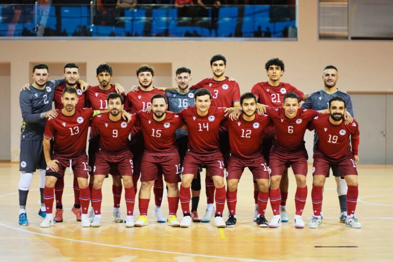 CON 2 ARGENTINOS, LA SELECCIÓN ARMENIA DE FUTSAL EMPATÓ 3-3 VS MOLDAVIA.