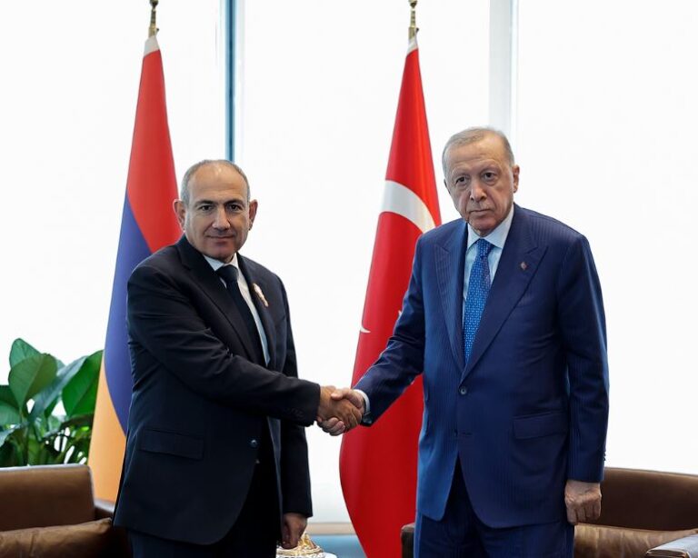 VIDEO: PASHINIAN Y ERDOGAN SE REUNIERON EN NUEVA YORK.