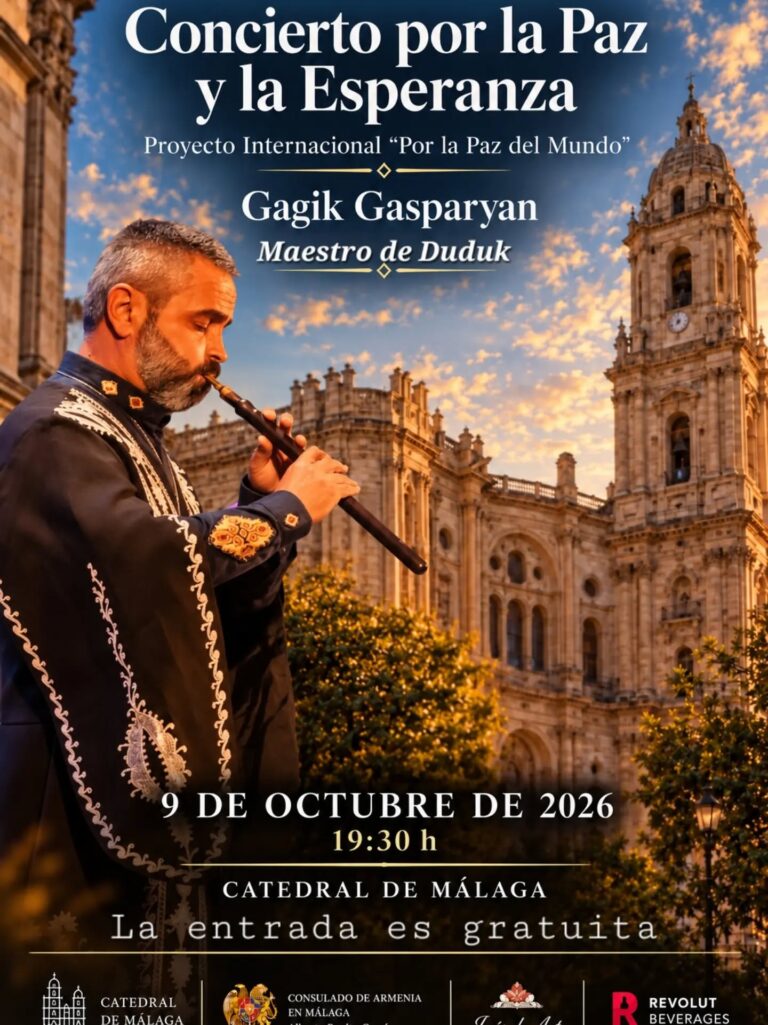 VIDEOS: EL DUDUKISTA ARMENIO – ARGENTINO GAGIK GASPARYAN EN BERLÍN FRENTE A EX CAMPO DE CONCENTRACIÓN- SE PRESENTA EN MÁLAGA EL 9 DE OCTUBRE – «POR LA PAZ DEL MUNDO»