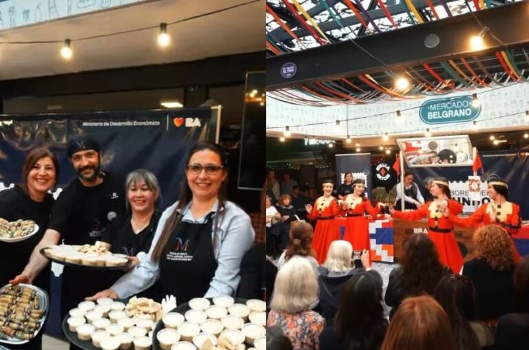 VIDEO: GASTRONOMÍA, MÚSICA Y DANZAS DE ARMENIA EN «SABORES DEL MUNDO» – MERCADO BELGRANO, BUENOS AIRES.